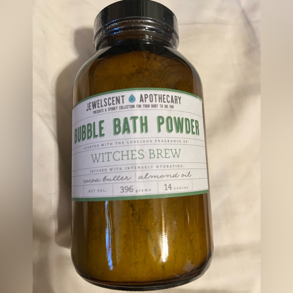 JewelScent  Bubble Bath Powder witches Brew size 8 ring inside new